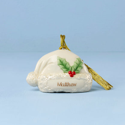 Personalized My Santa Hat Ornament
