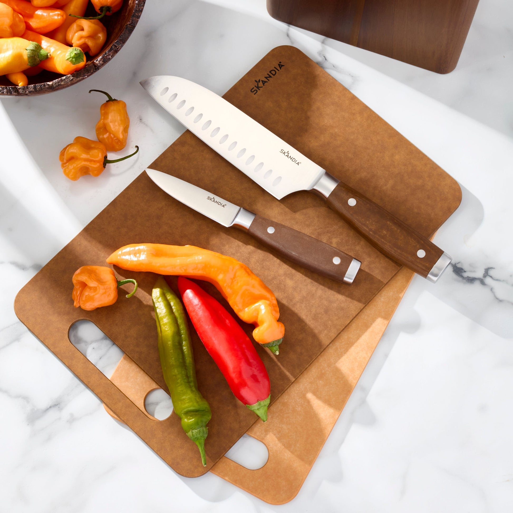 Skandia Woodlyn 10-Piece Cutlery Block Set