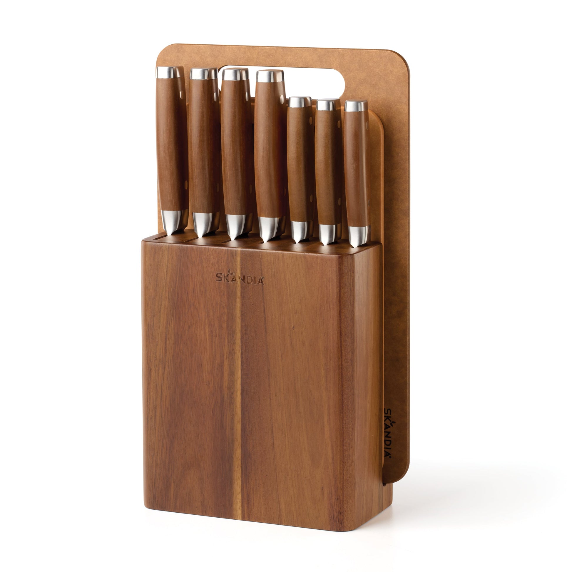 Skandia Woodlyn 10-Piece Cutlery Block Set