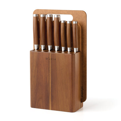 Skandia Woodlyn 10-Piece Cutlery Block Set