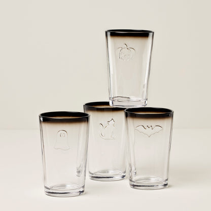 Halloween Embossed Tumbler, Set of 4