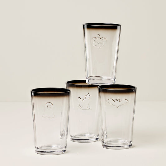 Halloween Embossed Tumbler, Set of 4