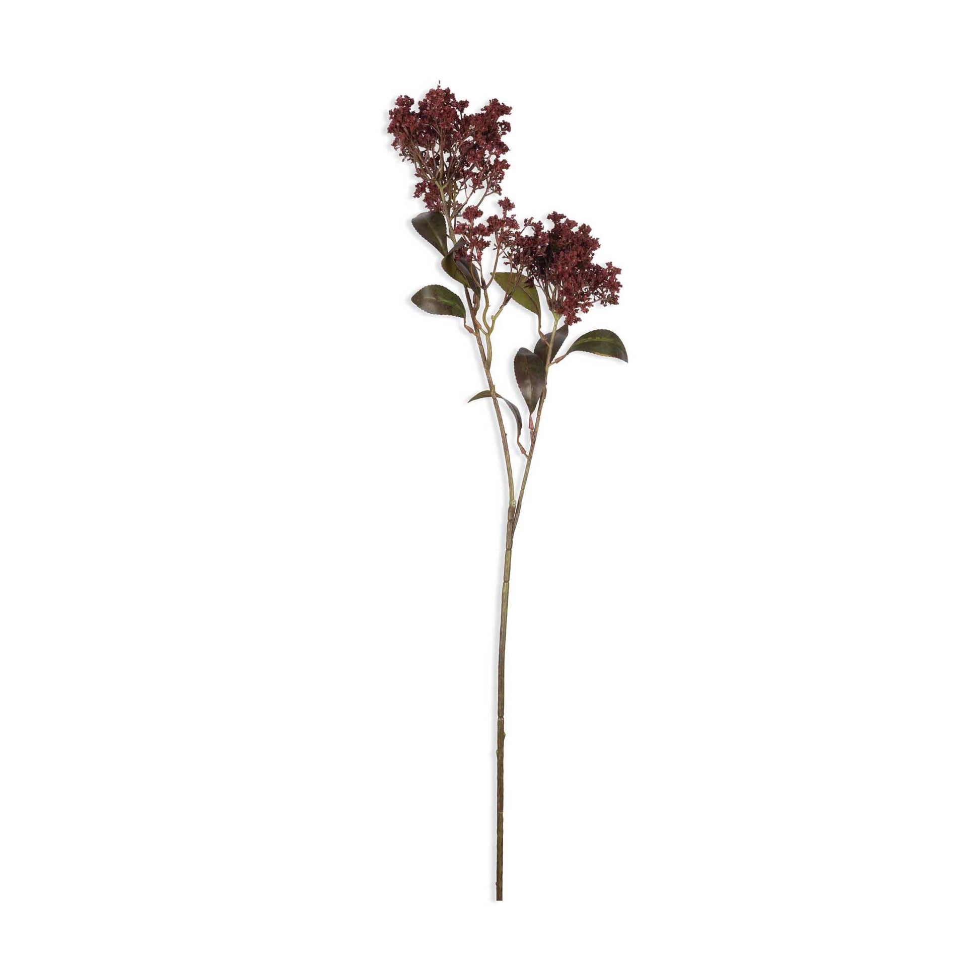 Artificial Butterfly Bush Stem, Rouge