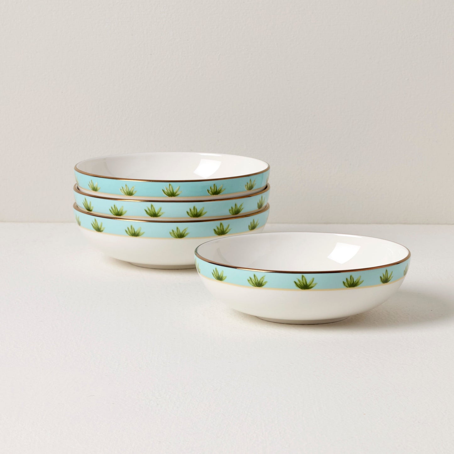 British Colonial Tradewinds Fruit Bowls, Set of 4