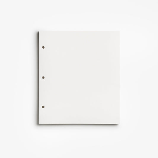 White Photo Album Paper, 10 Pages