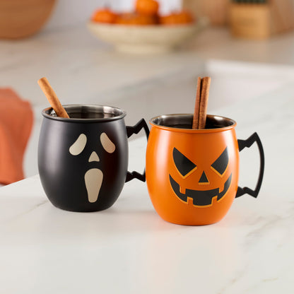 Halloween Moscow Mule Mugs, Set of 2