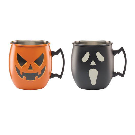 Halloween Moscow Mule Mugs, Set of 2