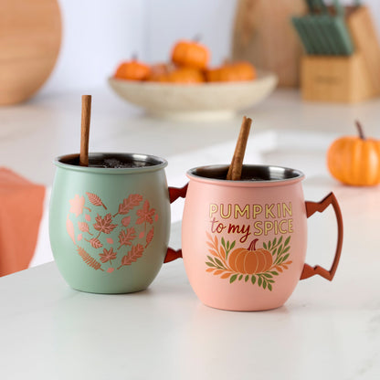 Harvest Moscow Mule Mugs, Set of 2