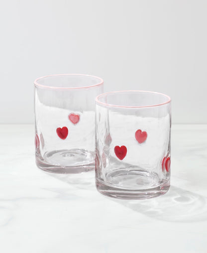 24 Seven Heart Tumbler, Set of 2