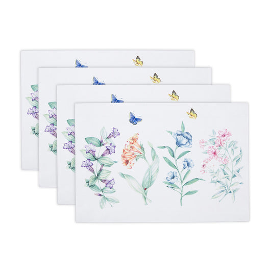 Butterfly Meadow Garden Placemats, Set of 4