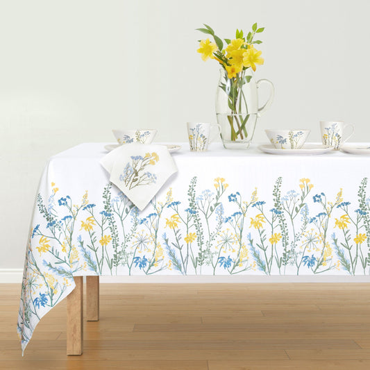 Wildflowers Border 60x120 Tablecloth