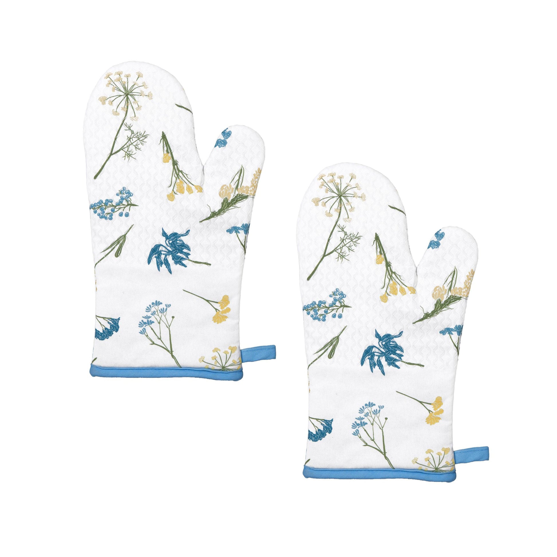 Wildflowers Allover Oven Mitts, Set of 2