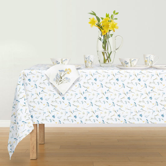 Wildflowers Allover 60x102 Tablecloth