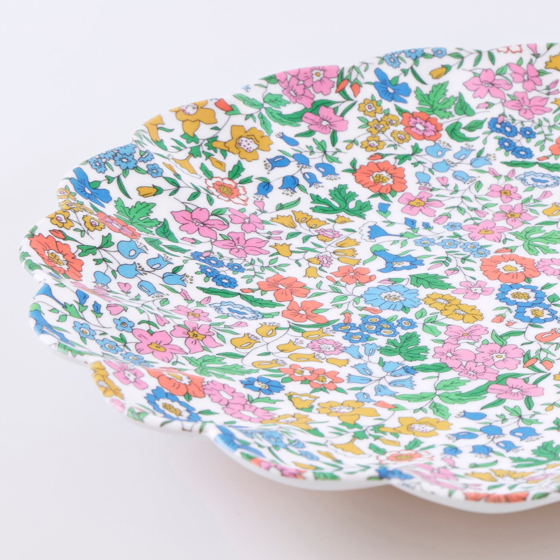 Meri Meri x Liberty Garden Party Large Plates, Set of 6