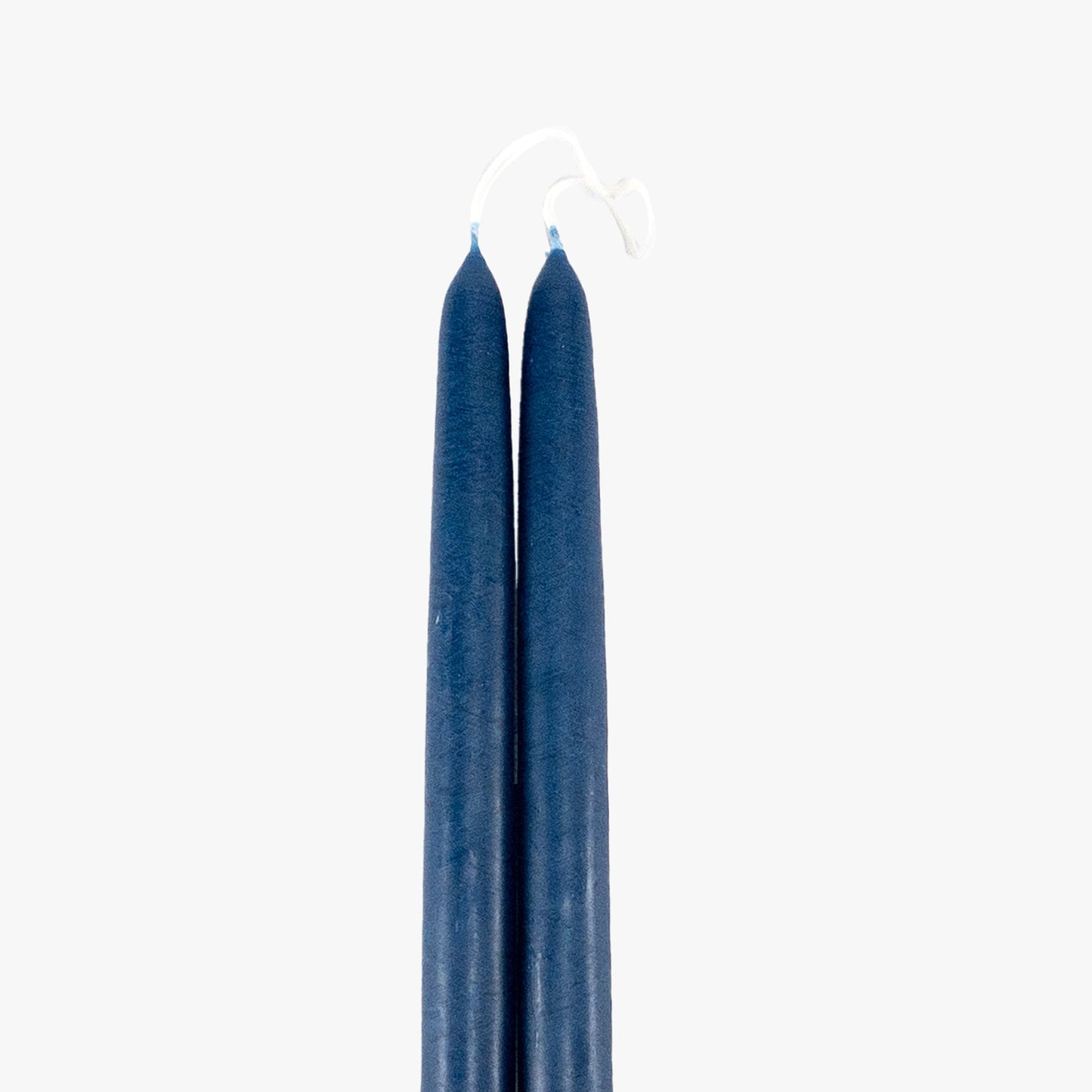 Dripless Indigo 12" Taper Candles, Set of 2