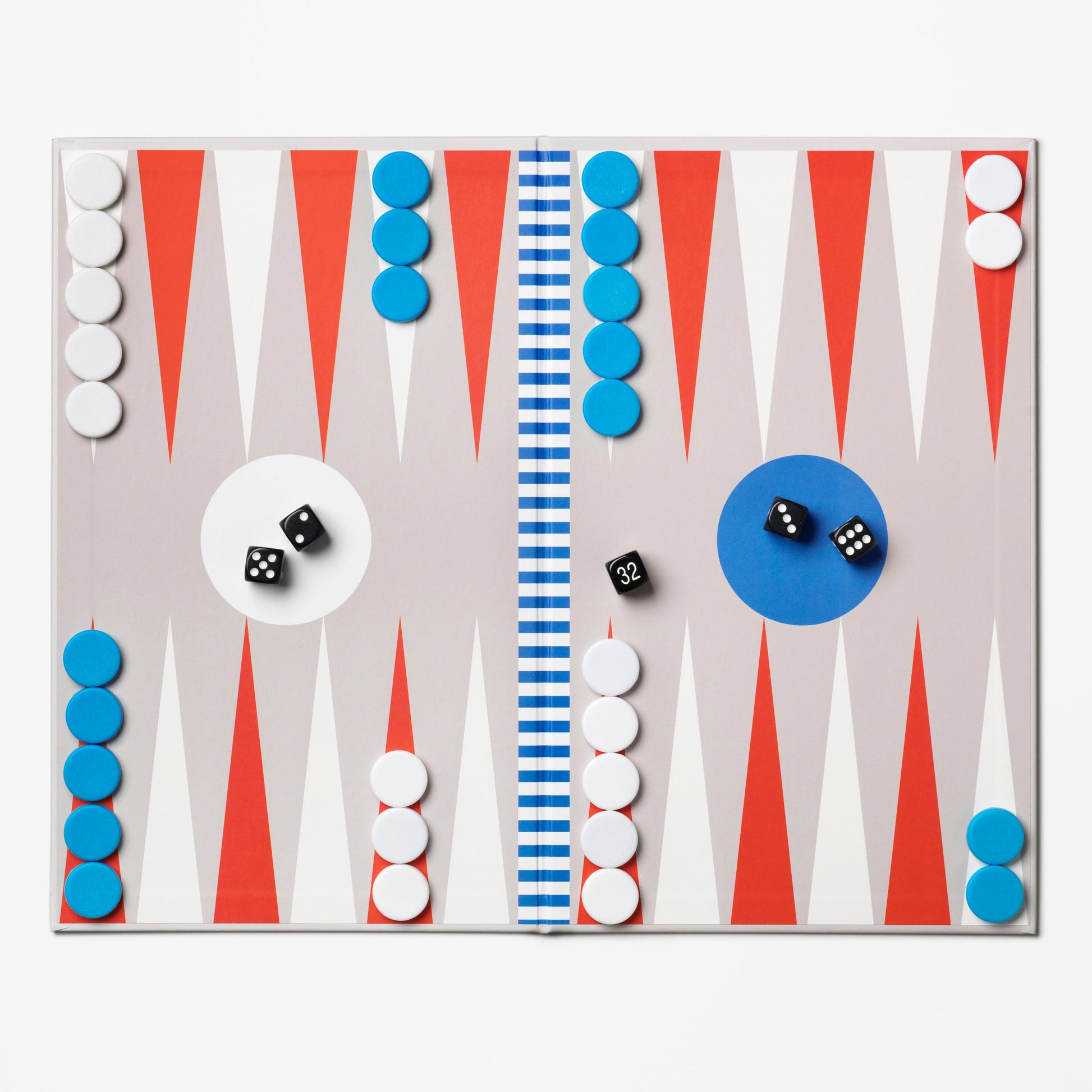 The Art of Backgammon Board Game