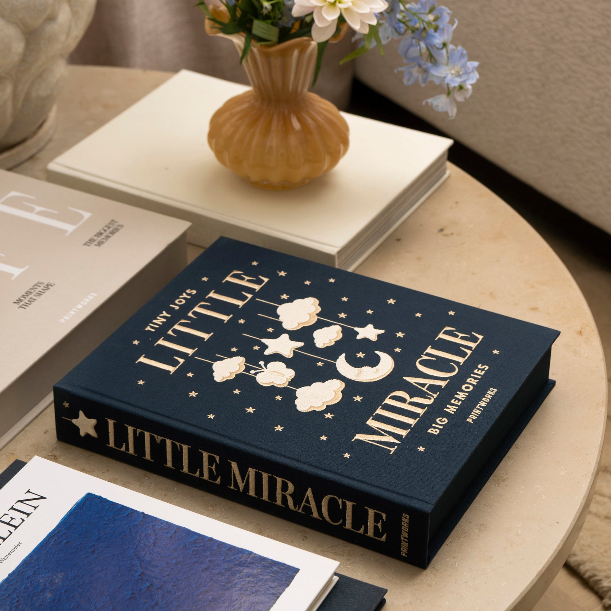 Little Miracle Embroidered Baby Photo Album