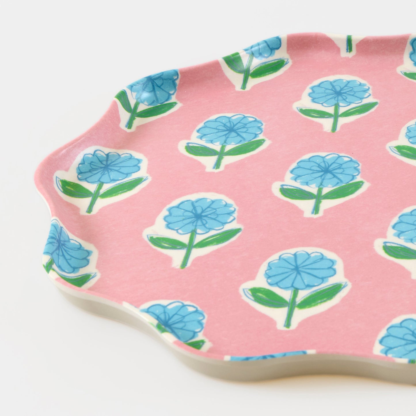 Flora Reusable Large Plates, Set of 6