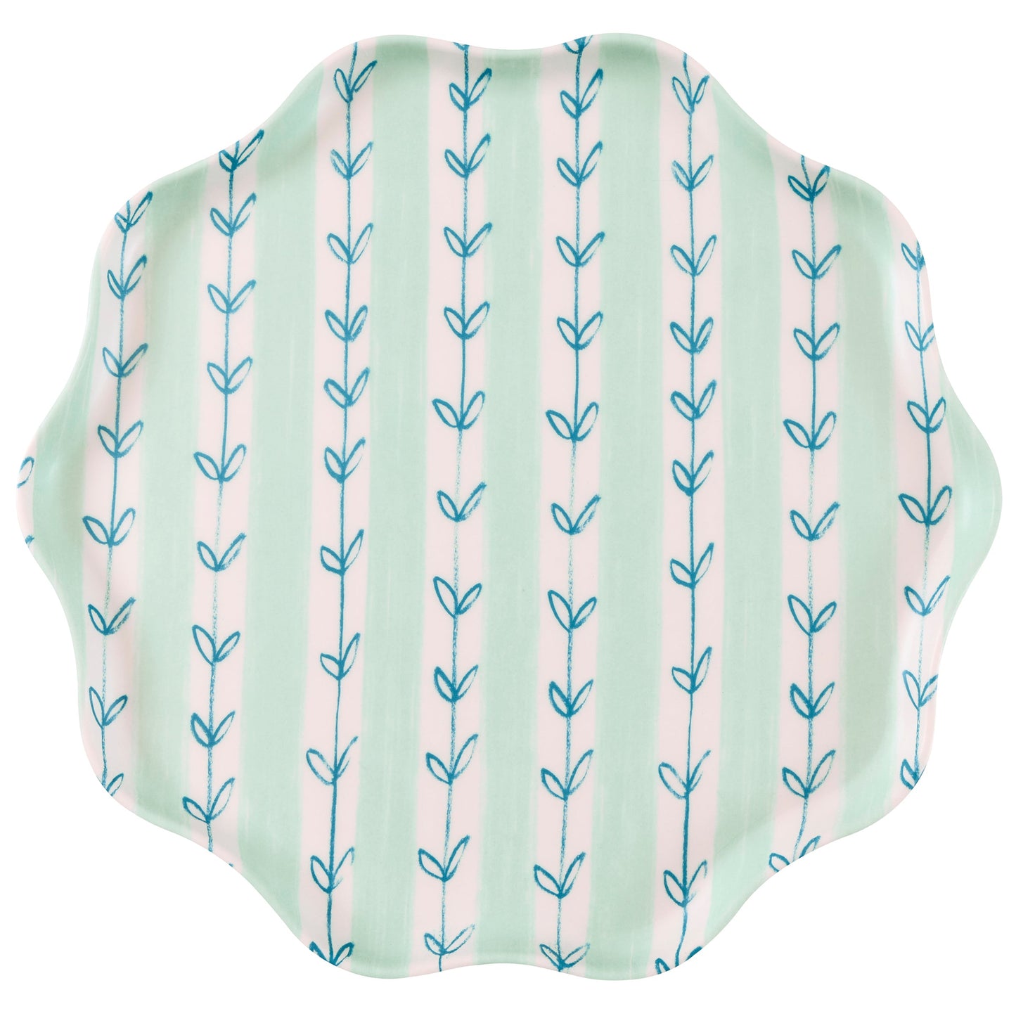Flora Reusable Large Plates, Set of 6