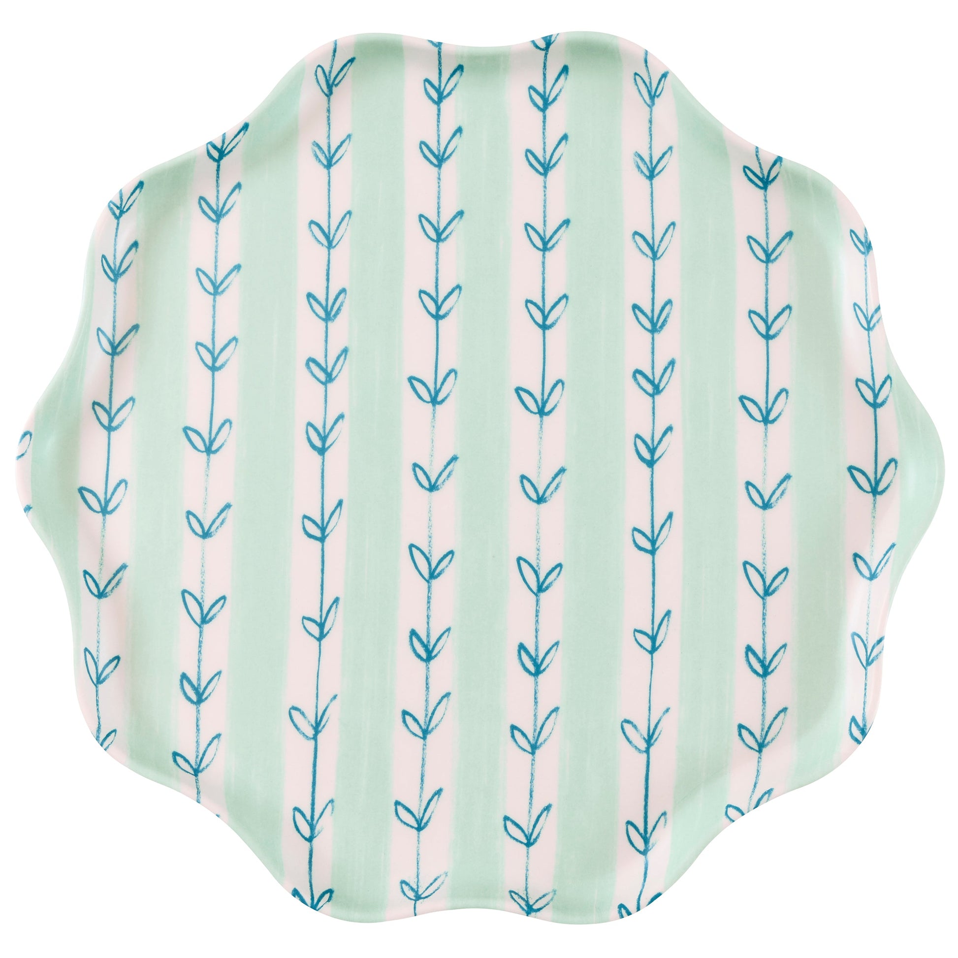 Flora Reusable Large Plates, Set of 6