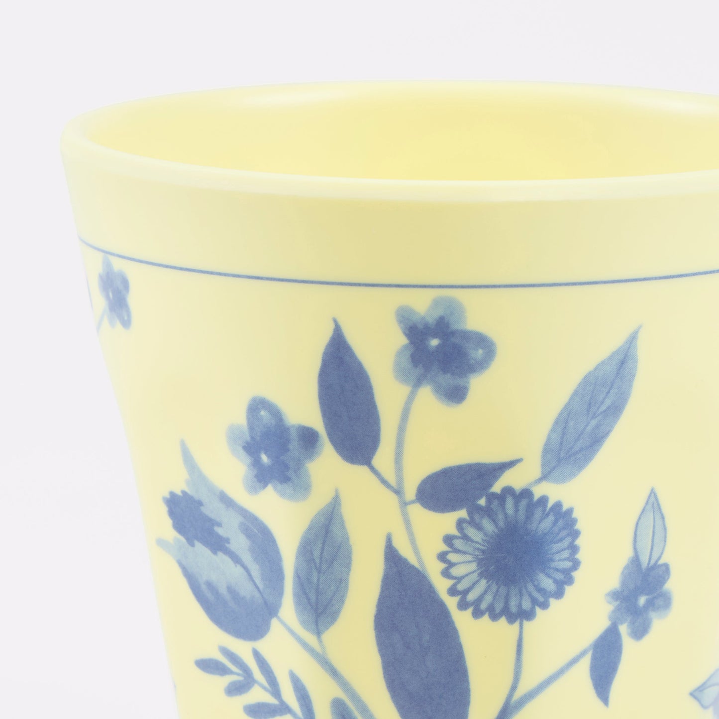 Vintage Botanical Reusable Cups, Set of 4