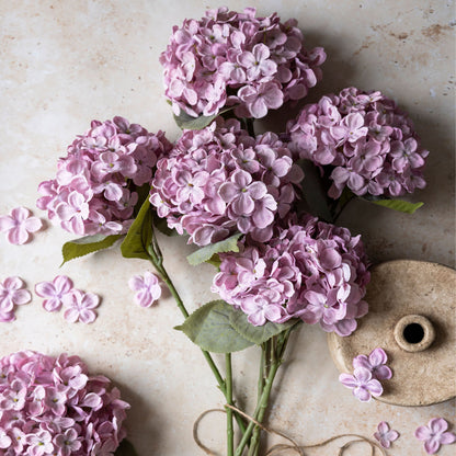 Artificial Lilac Hydrangea Stem
