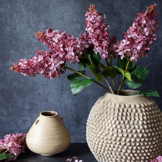 Artificial Sunset Cone Hydrangea Stem