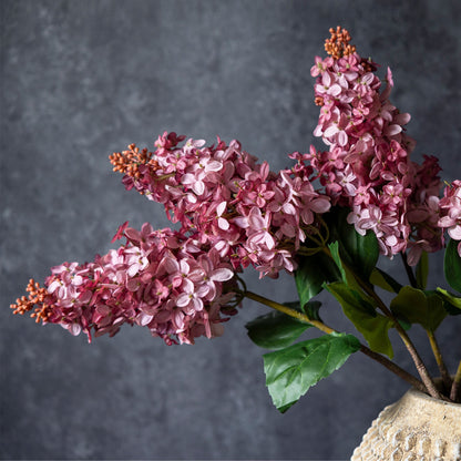 Artificial Sunset Cone Hydrangea Stem