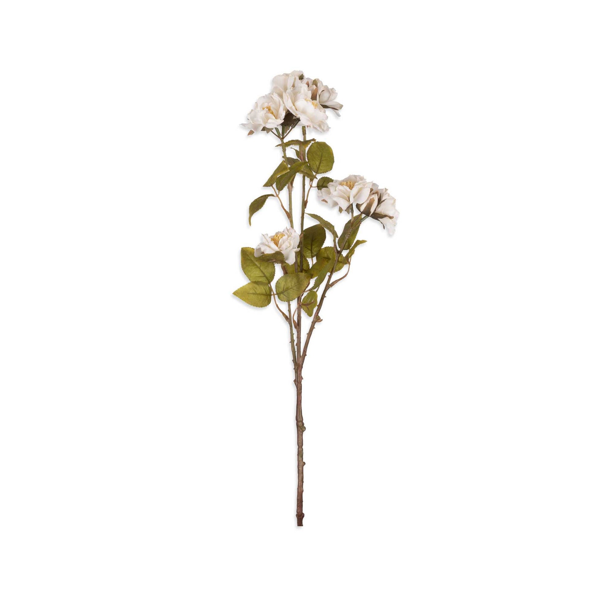 Artificial Cream Rose Spray