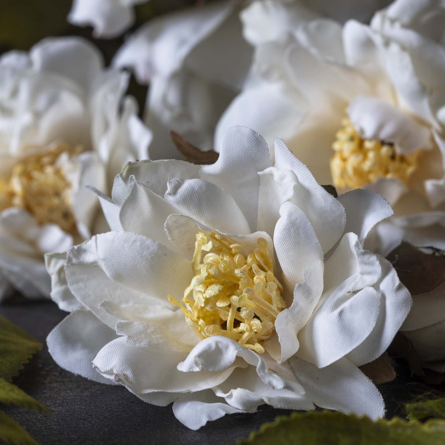 Artificial Cream Rose Spray