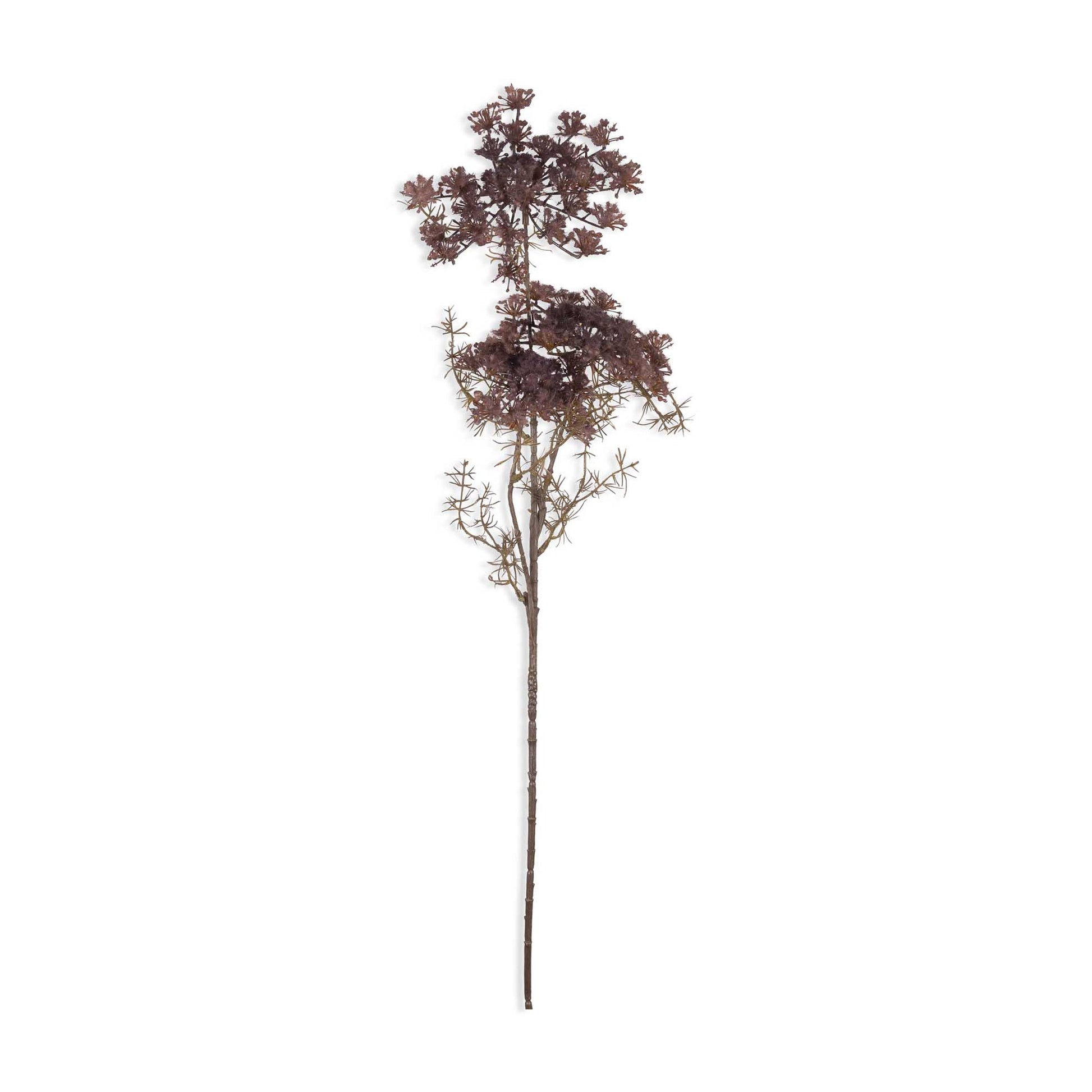 Artificial Purple Queen Anne's Lace Stem