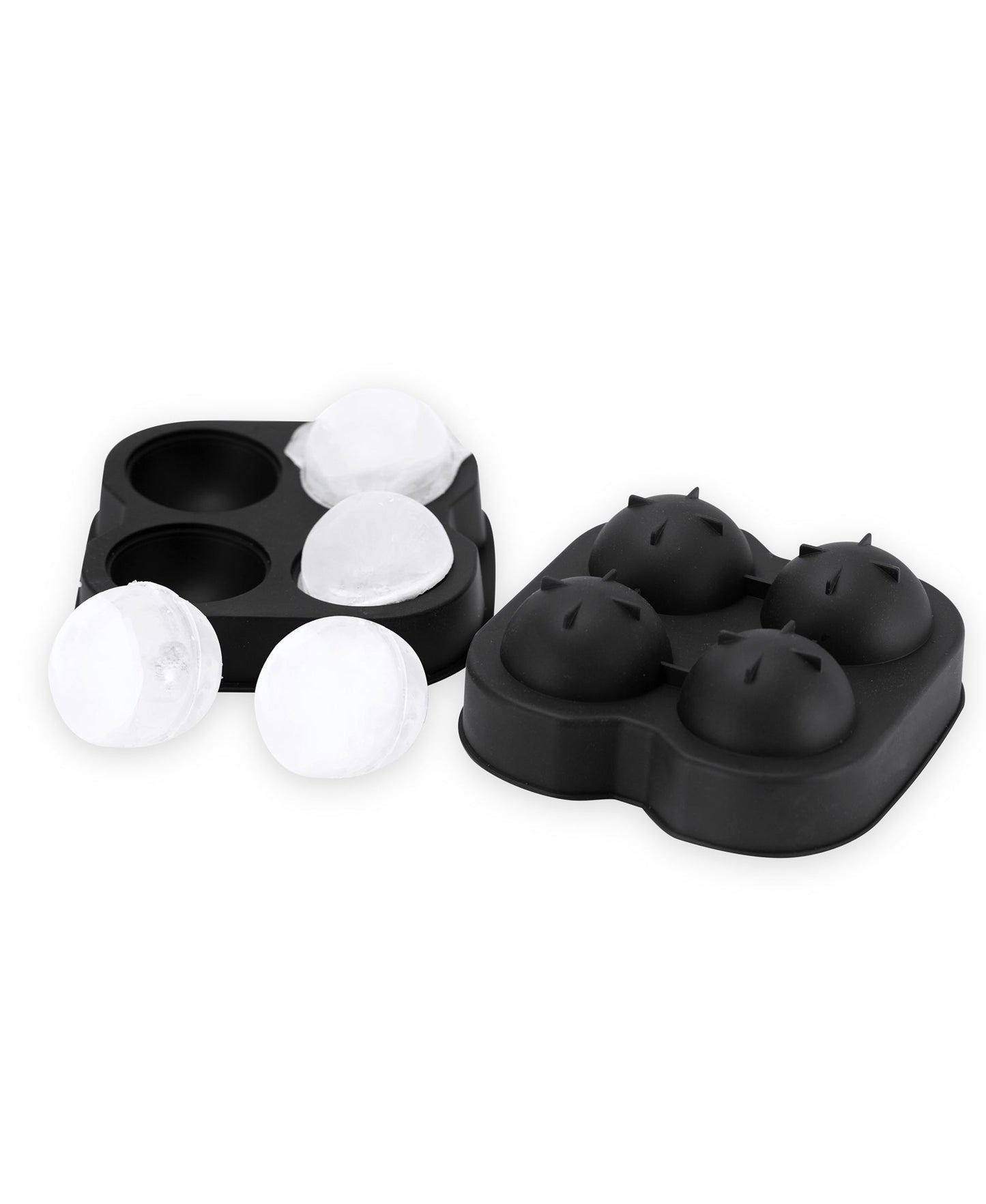 Black Round Silicone XL Ice Mold