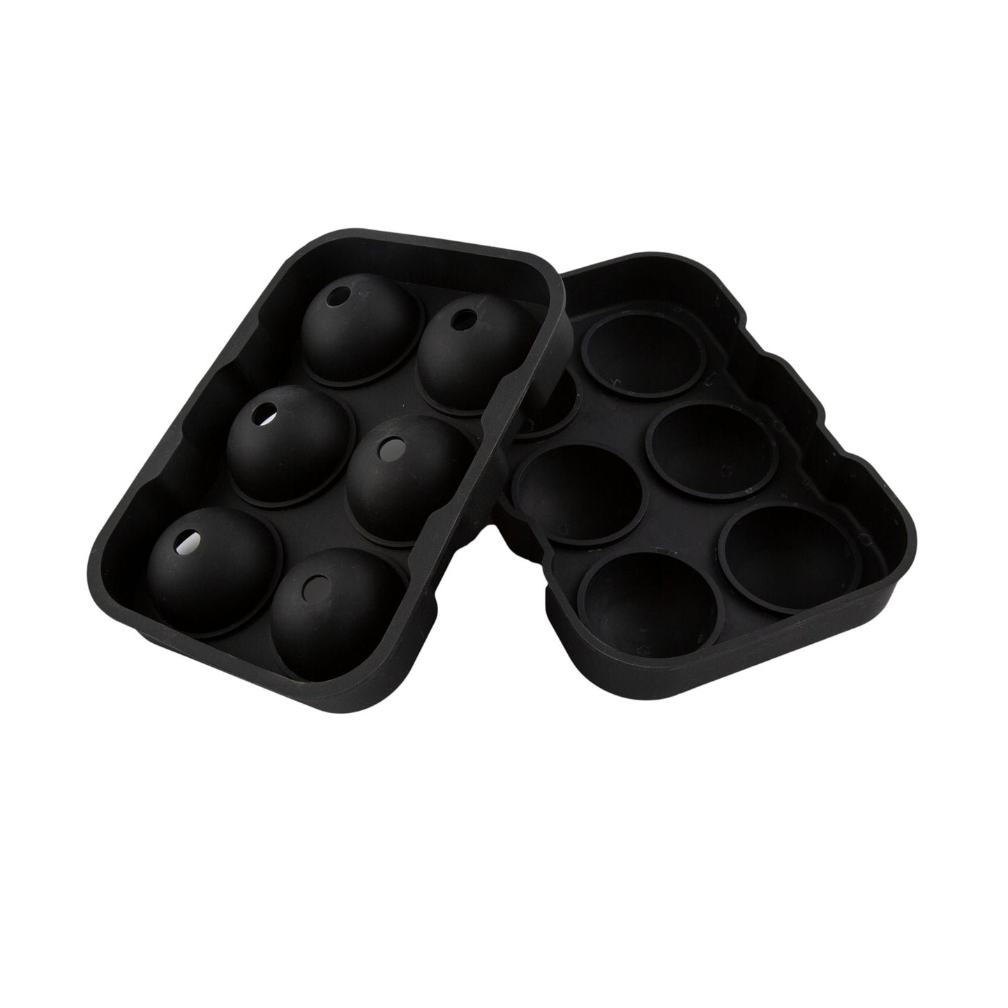Black Round Silicone Ice Mold