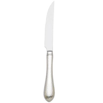 Hammered Antique Steak Knives, Set of 4