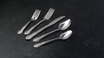True Rose 45-Piece Flatware Set