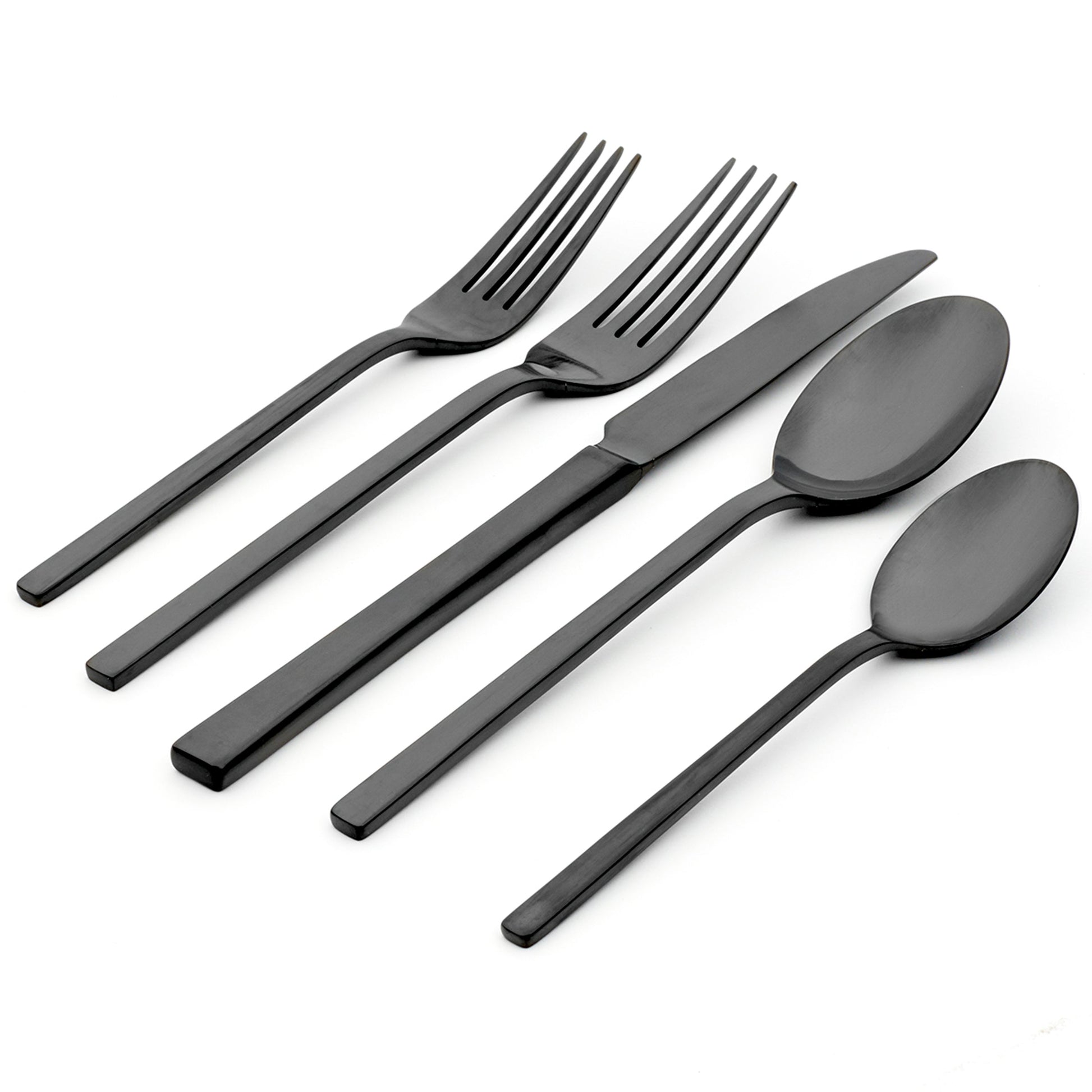 Allay Midnight 20-Piece Flatware Set