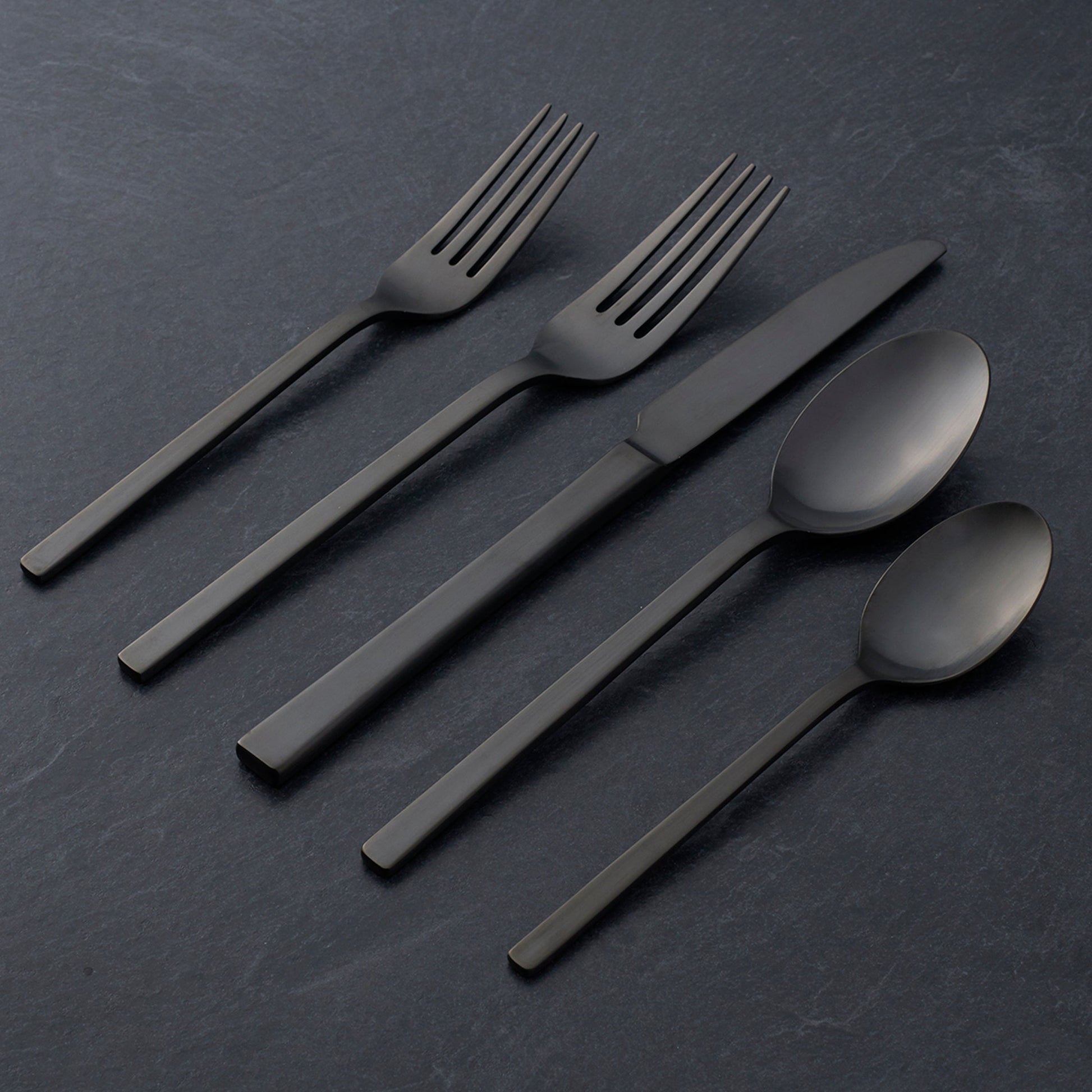 Allay Midnight 20-Piece Flatware Set