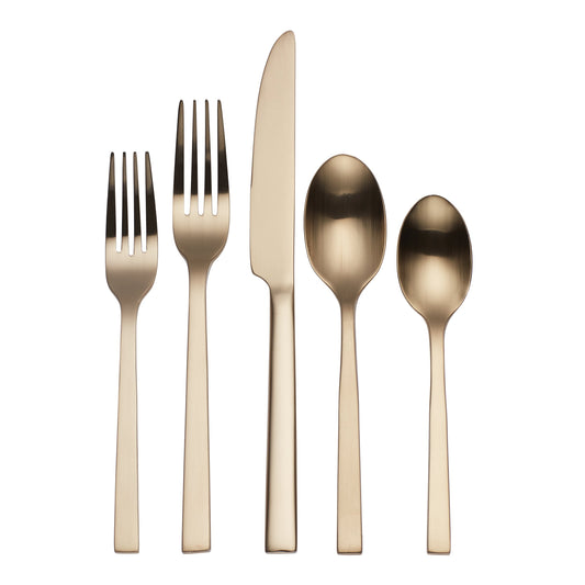 Chefs Table Champagne 20 Piece Flatware Set