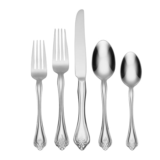 Boutonniere 45-Piece Flatware Set