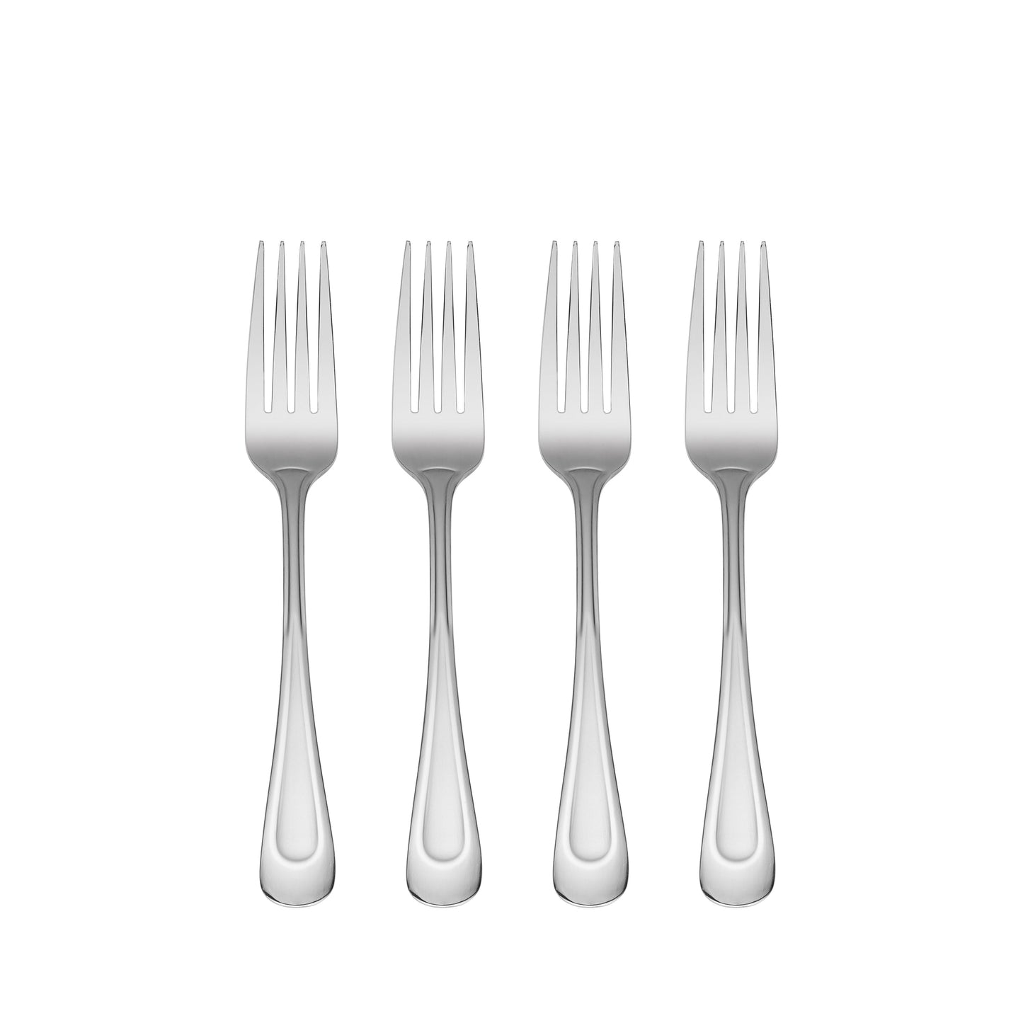 Satin Sand Dune Dinner Forks, Set of 4