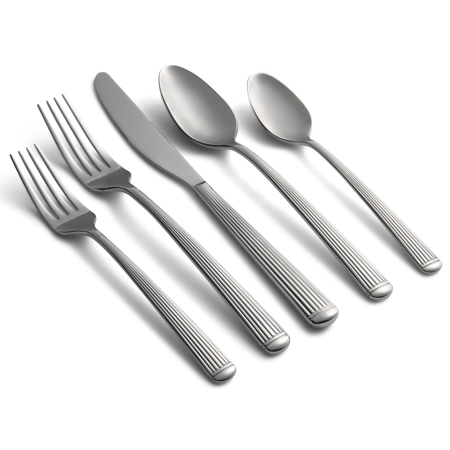 Chrysanne Mirror 20-Piece Flatware Set