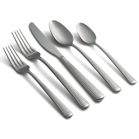 Chrysanne Mirror 20-Piece Flatware Set