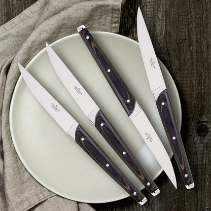 Pakkawood Steak Knives, Set of 4