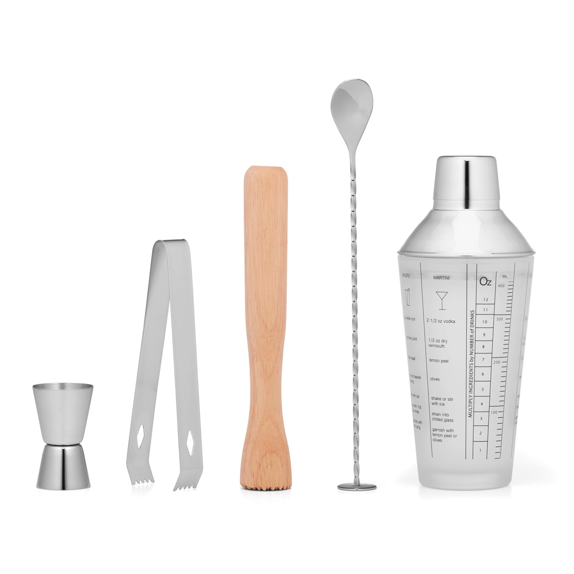 Mixology 5-Piece Tool Set