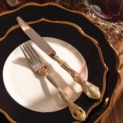 Golden Michelangelo 20-Piece Flatware Set