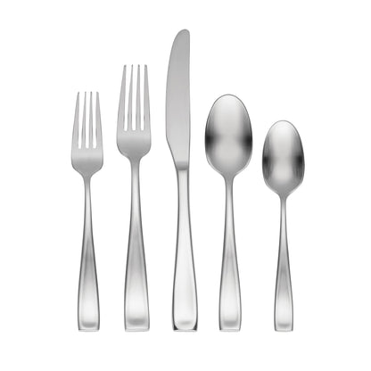 Moda Satin 65-Piece Flatware Set