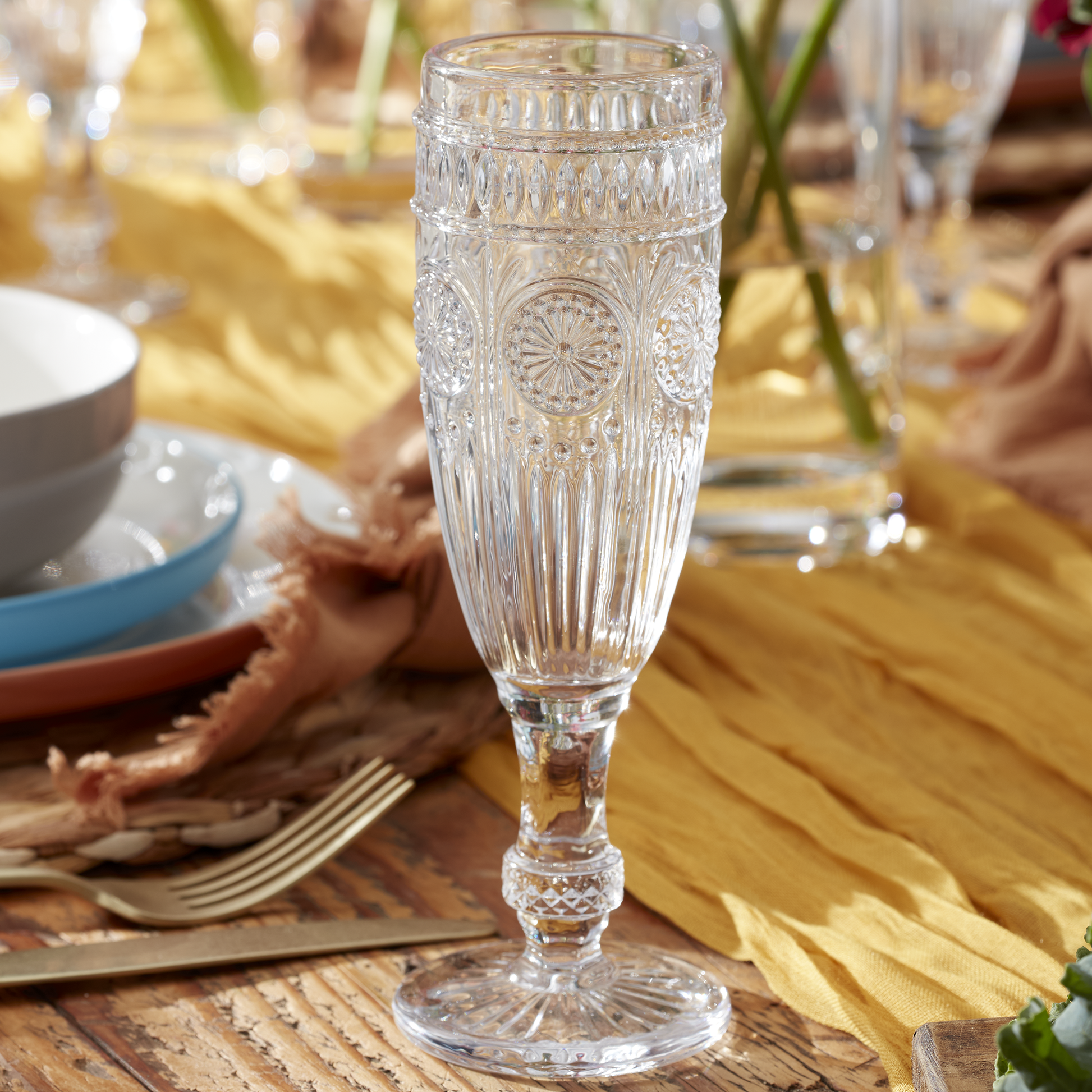 Fiesta Flutes, Set of 6