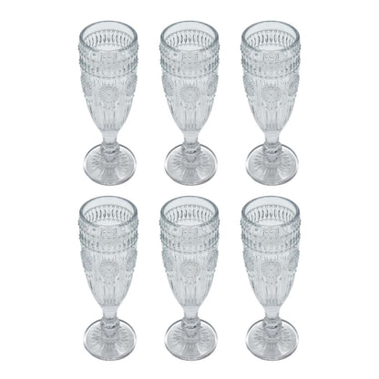 Fiesta Flutes, Set of 6