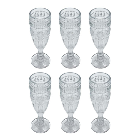 Fiesta Flutes, Set of 6