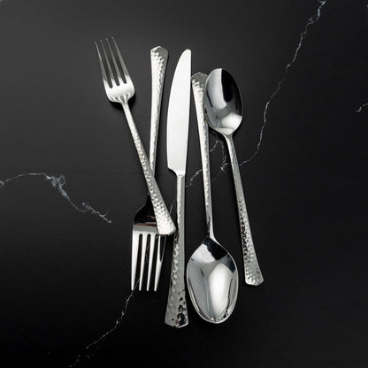 Reagan Hammered 20-Piece Flatware Set